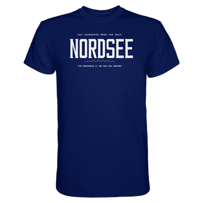 Nordsee – Herren T-Shirt mit Ebbe-und-Flut-Spruch
