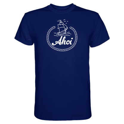 Ahoi - T-Shirt aus Baumwolle für Kapitäne & Küstenkinder