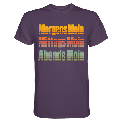 Moin geht immer – Norddeutsches Statement-Shirt mit Retro-Charakter