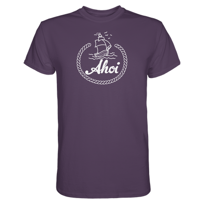 Ahoi - T-Shirt aus Baumwolle für Kapitäne & Küstenkinder