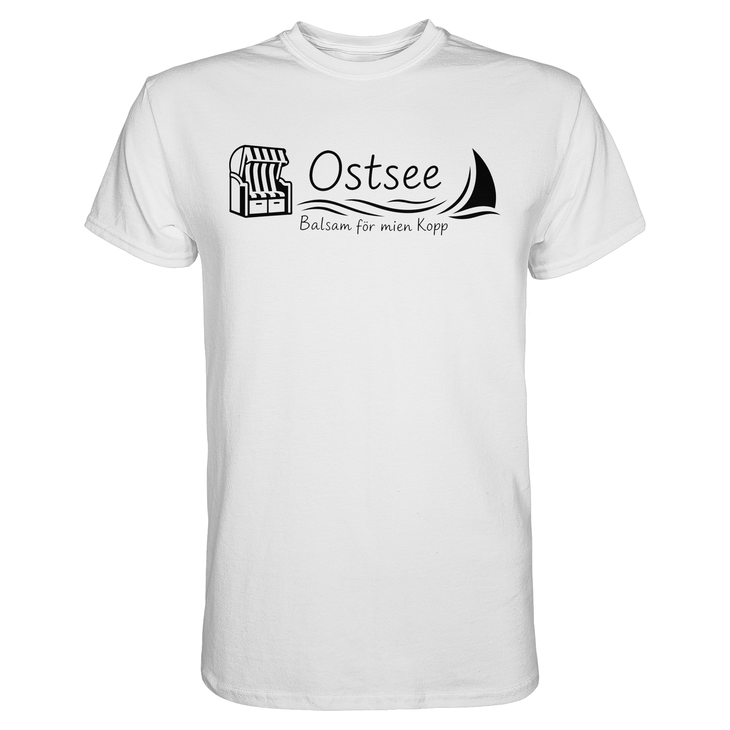 Ostsee – Balsam för mien Kopp - T-Shirt aus 100% Baumwolle