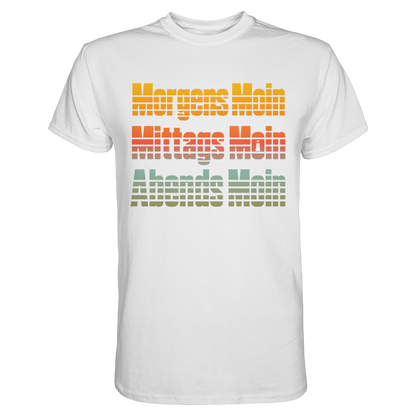 Moin geht immer – Norddeutsches Statement-Shirt mit Retro-Charakter