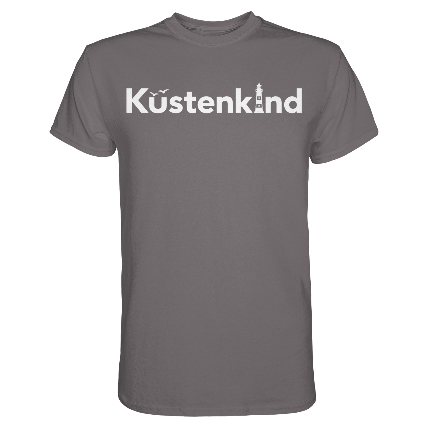 Küstenkind - maritimes T-Shirt aus Baumwolle. Wo kommst Du her ?