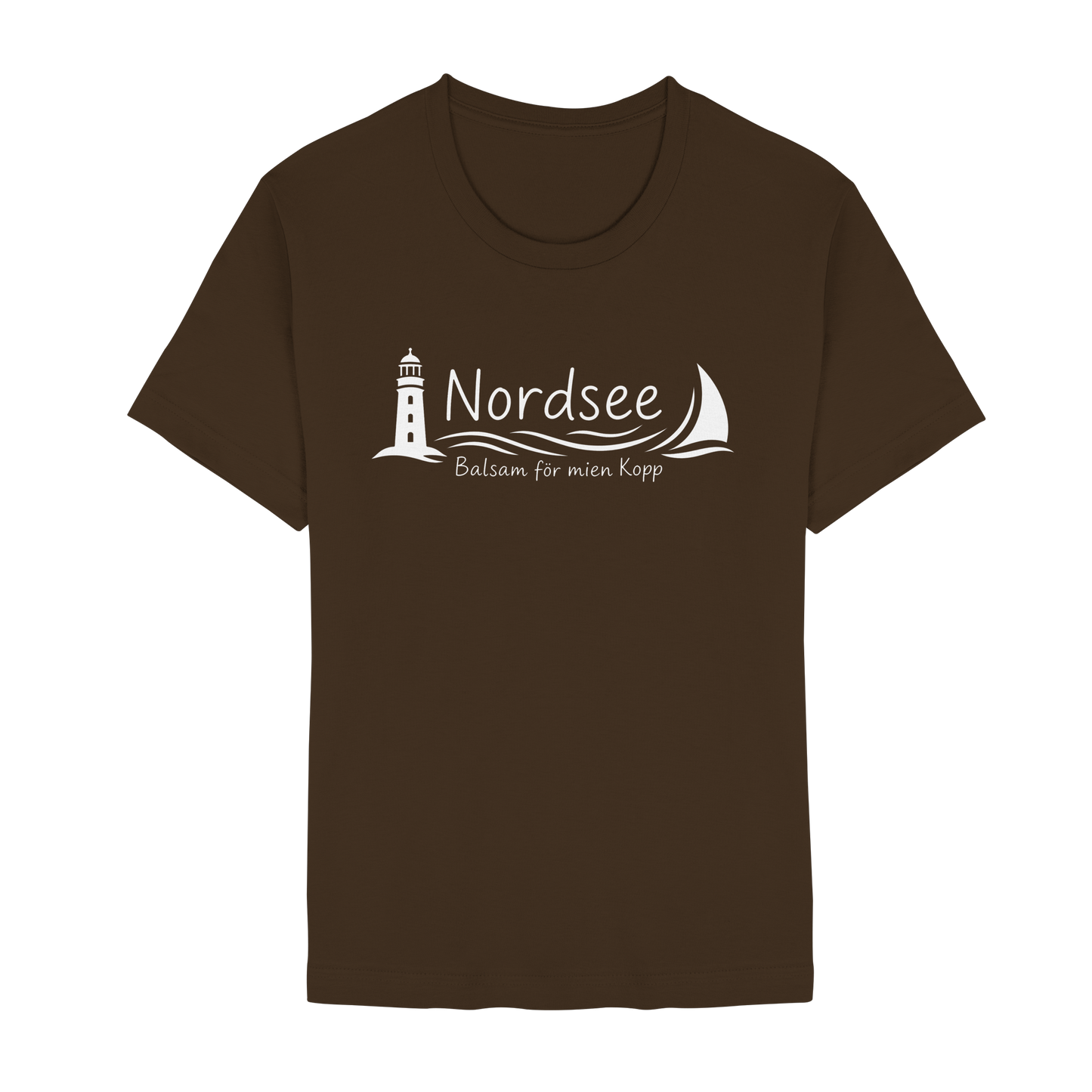Nordsee – Balsam för mien Kopp - Damen T-Shirt mit Print