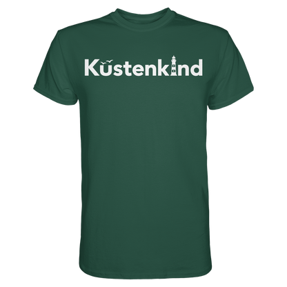 Küstenkind - maritimes T-Shirt aus Baumwolle. Wo kommst Du her ?