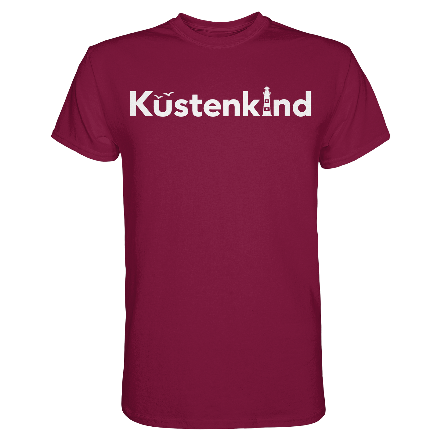 Küstenkind - maritimes T-Shirt aus Baumwolle. Wo kommst Du her ?