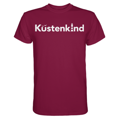 Küstenkind - maritimes T-Shirt aus Baumwolle. Wo kommst Du her ?