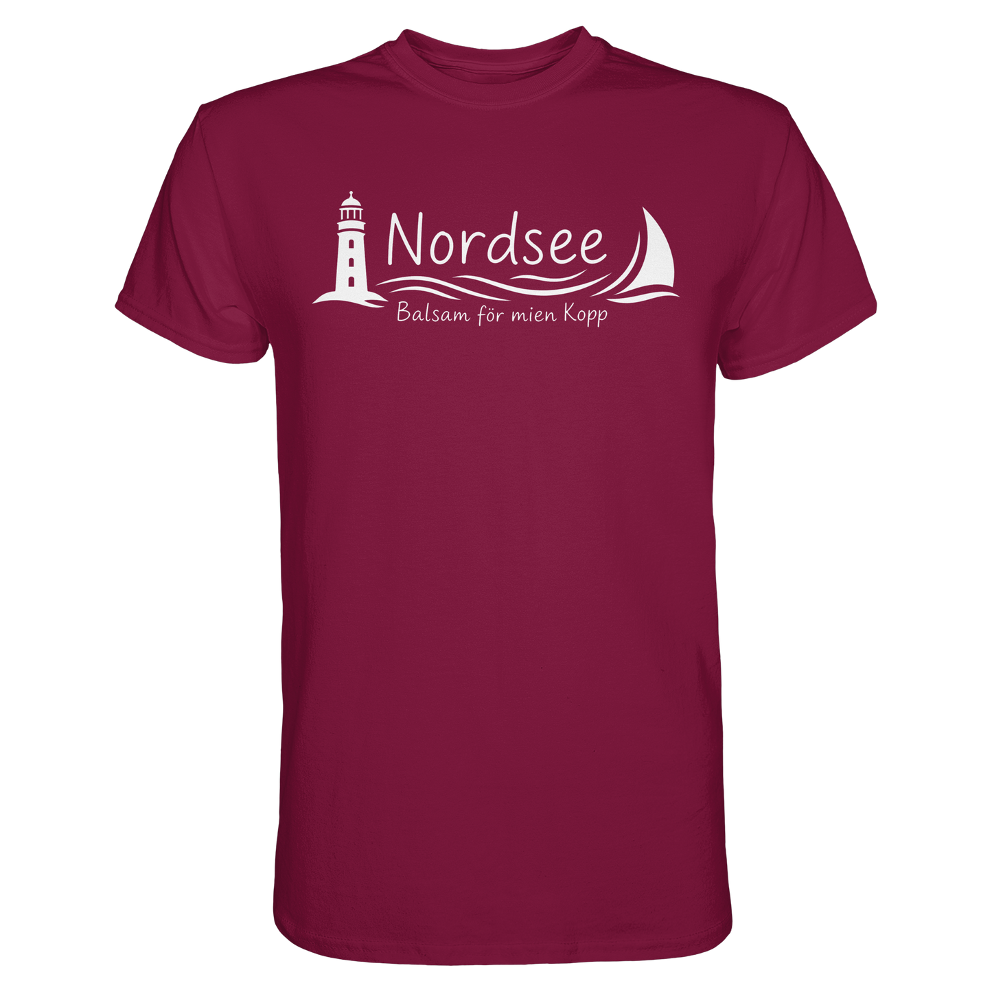 Nordsee – Balsam för mien Kopp - Damen T-Shirt mit Print
