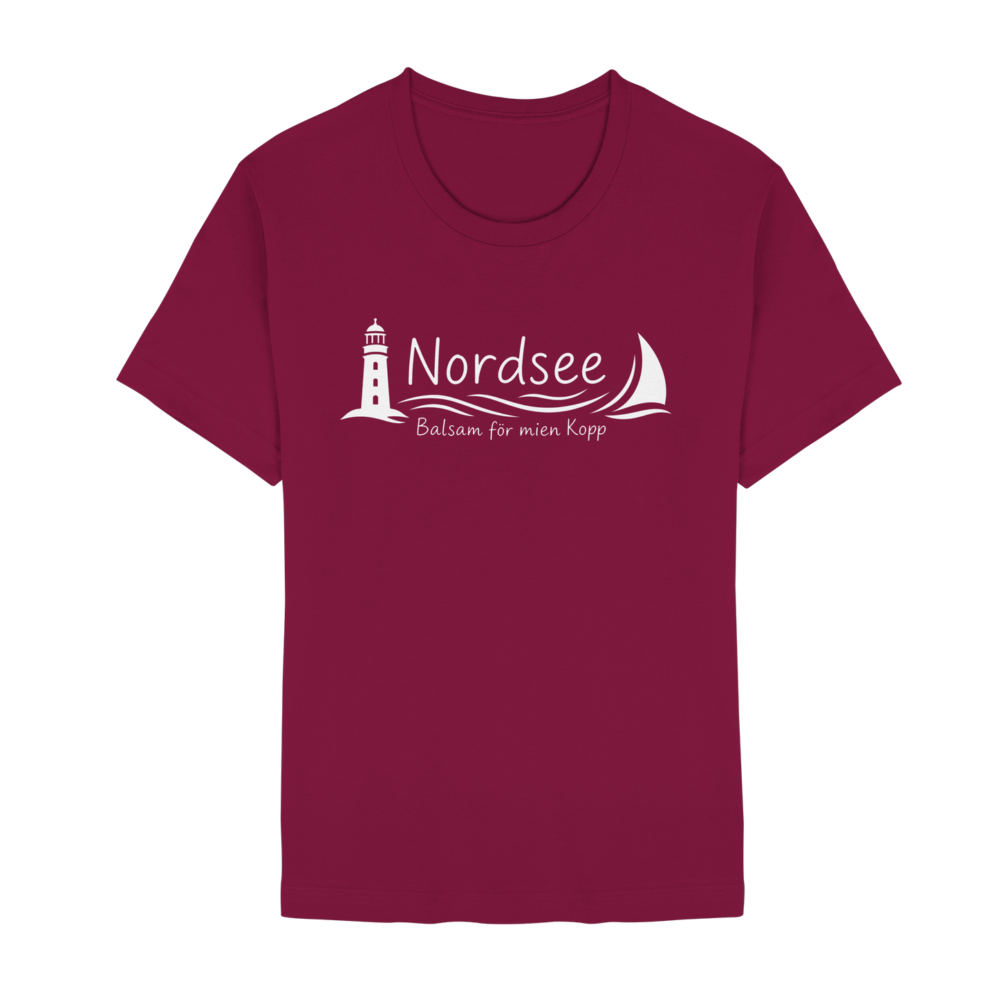 Nordsee – Balsam för mien Kopp - Damen T-Shirt mit Print