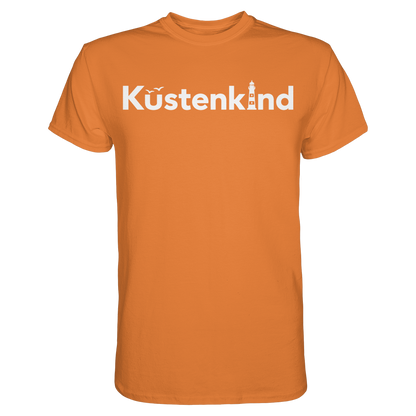 Küstenkind - maritimes T-Shirt aus Baumwolle. Wo kommst Du her ?