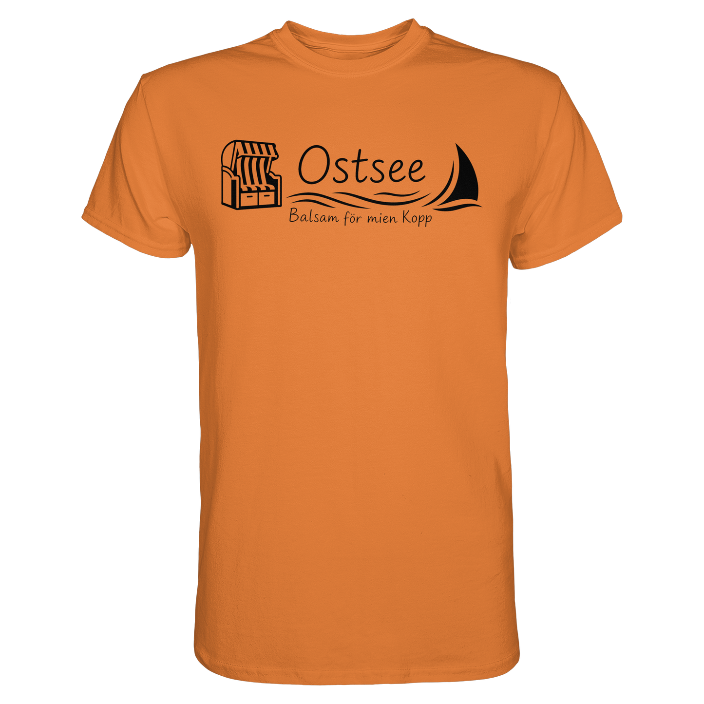 Ostsee – Balsam för mien Kopp - Unisex T-Shirt mit Print