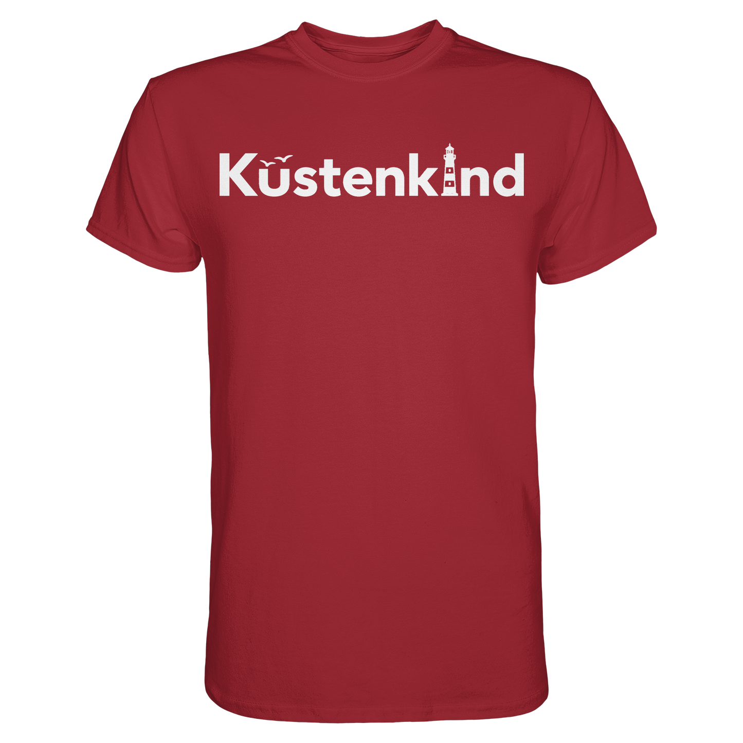 Küstenkind - maritimes T-Shirt aus Baumwolle. Wo kommst Du her ?