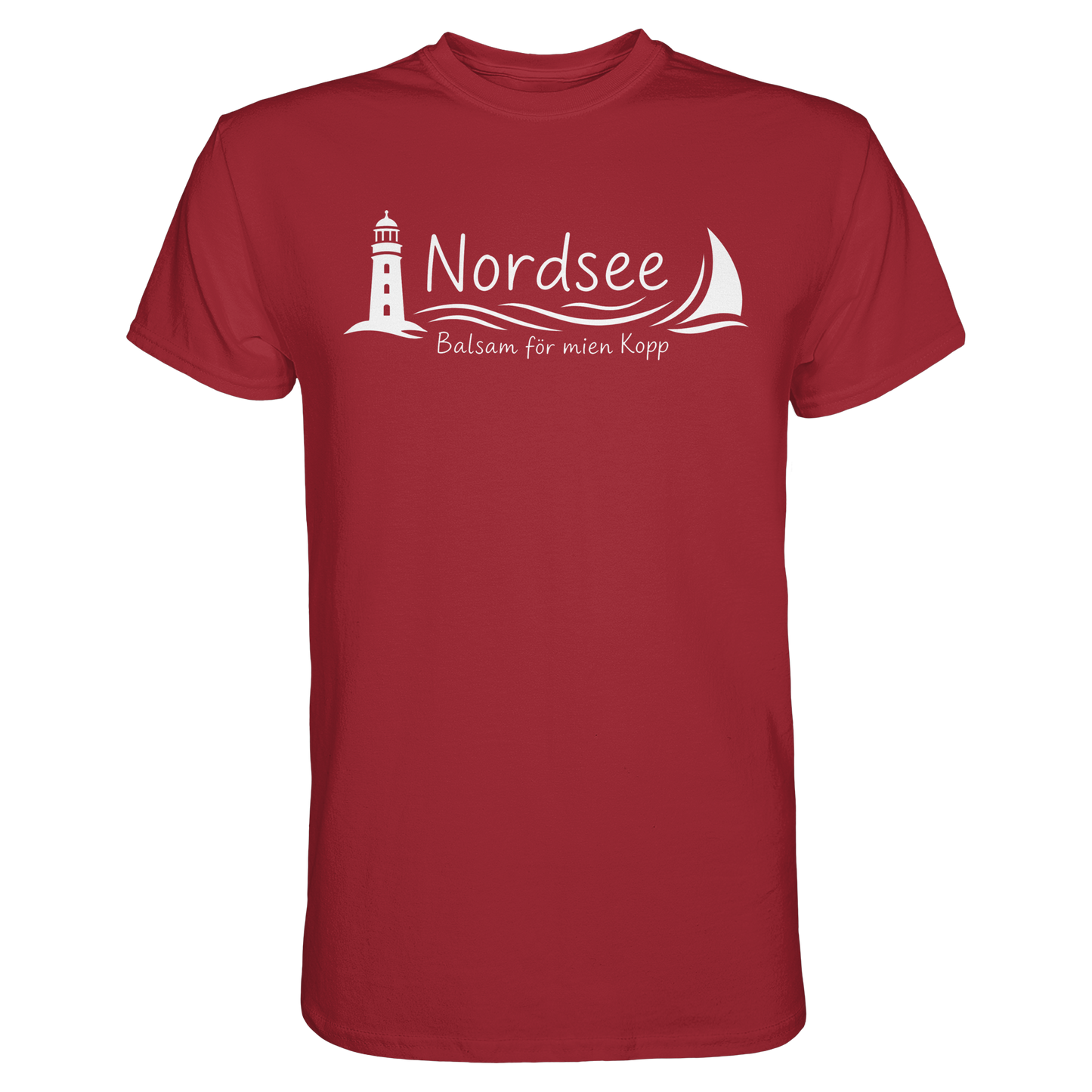 Nordsee – Balsam för mien Kopp - Damen T-Shirt mit Print