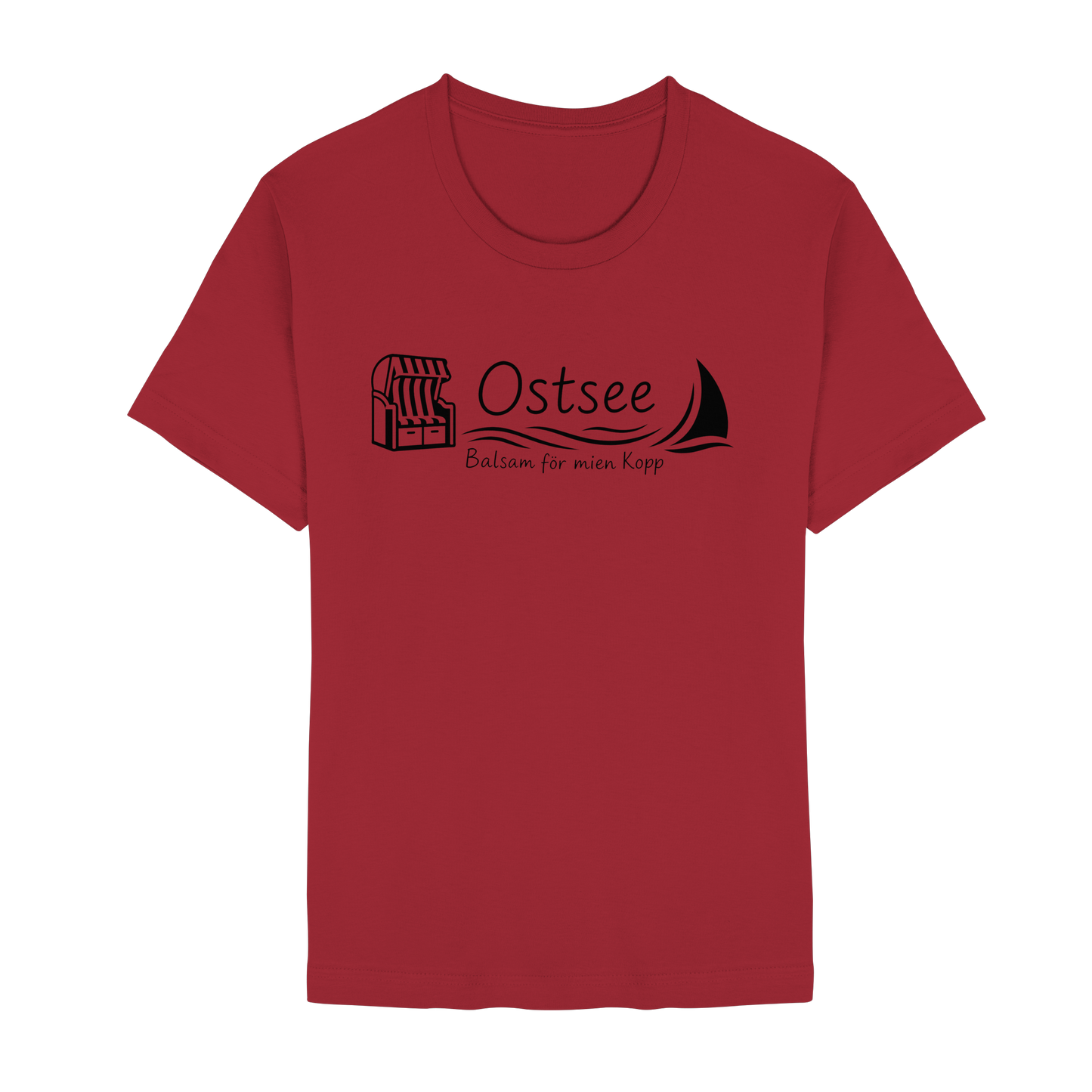 Ostsee – Balsam för mien Kopp - Unisex T-Shirt mit Print