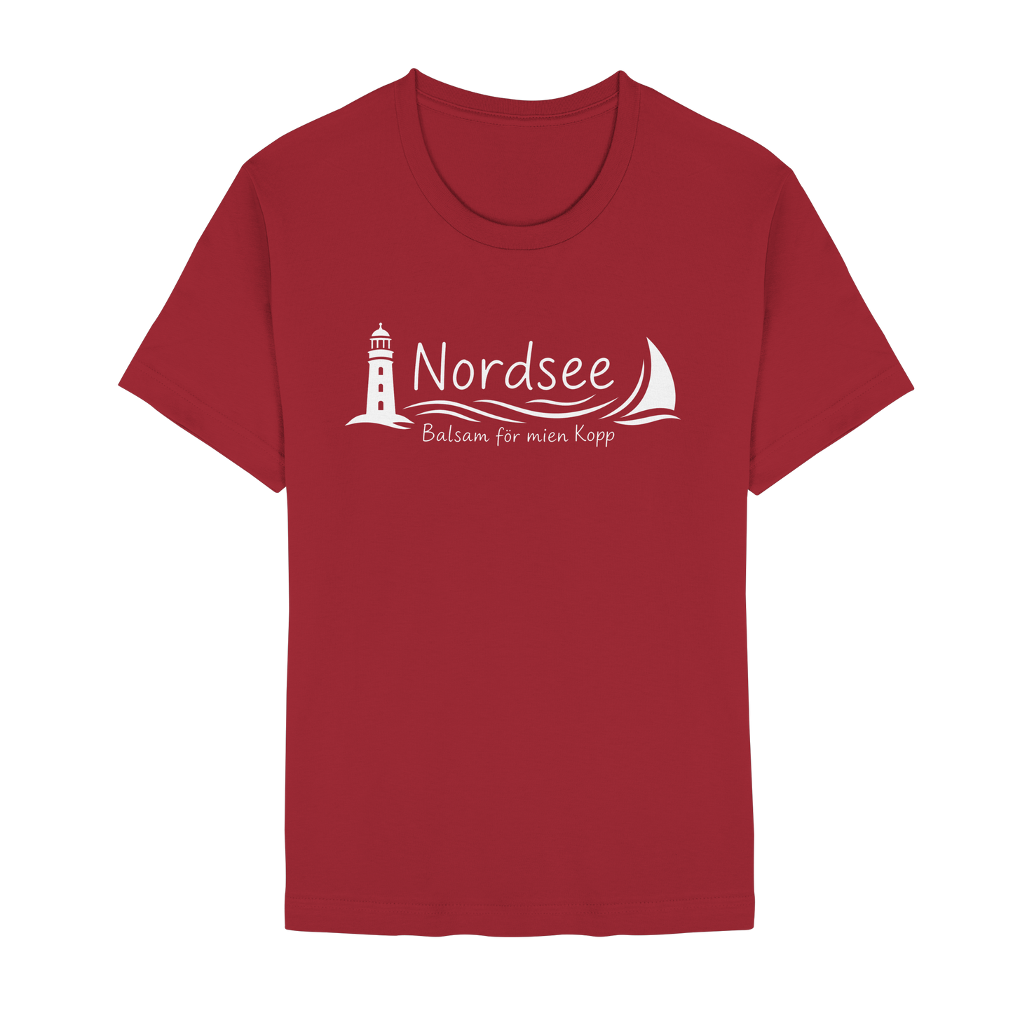 Nordsee – Balsam för mien Kopp - Damen T-Shirt mit Print