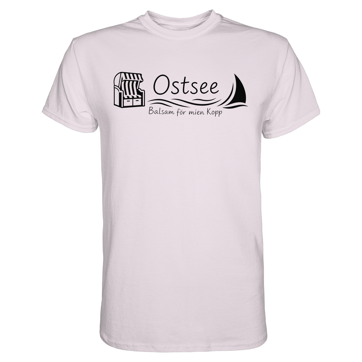 Ostsee – Balsam för mien Kopp - Unisex T-Shirt mit Print