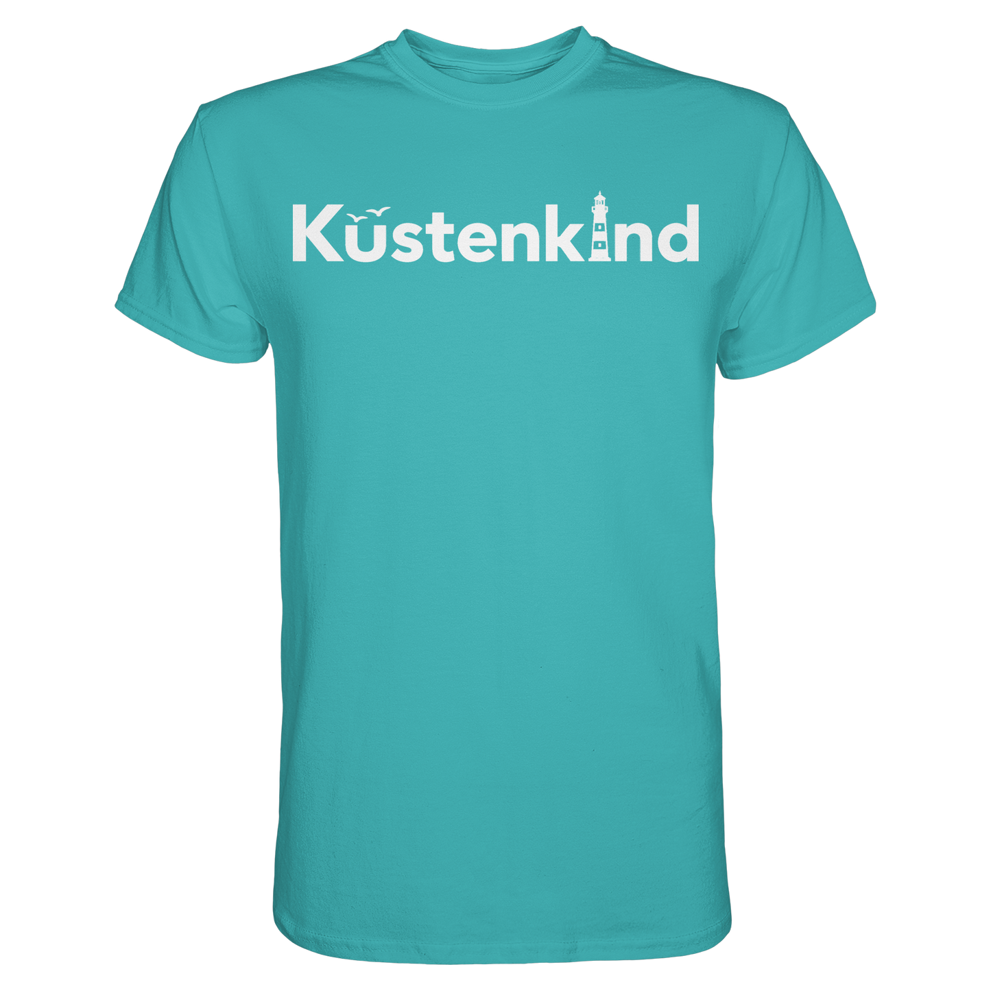 Küstenkind - maritimes T-Shirt aus Baumwolle. Wo kommst Du her ?