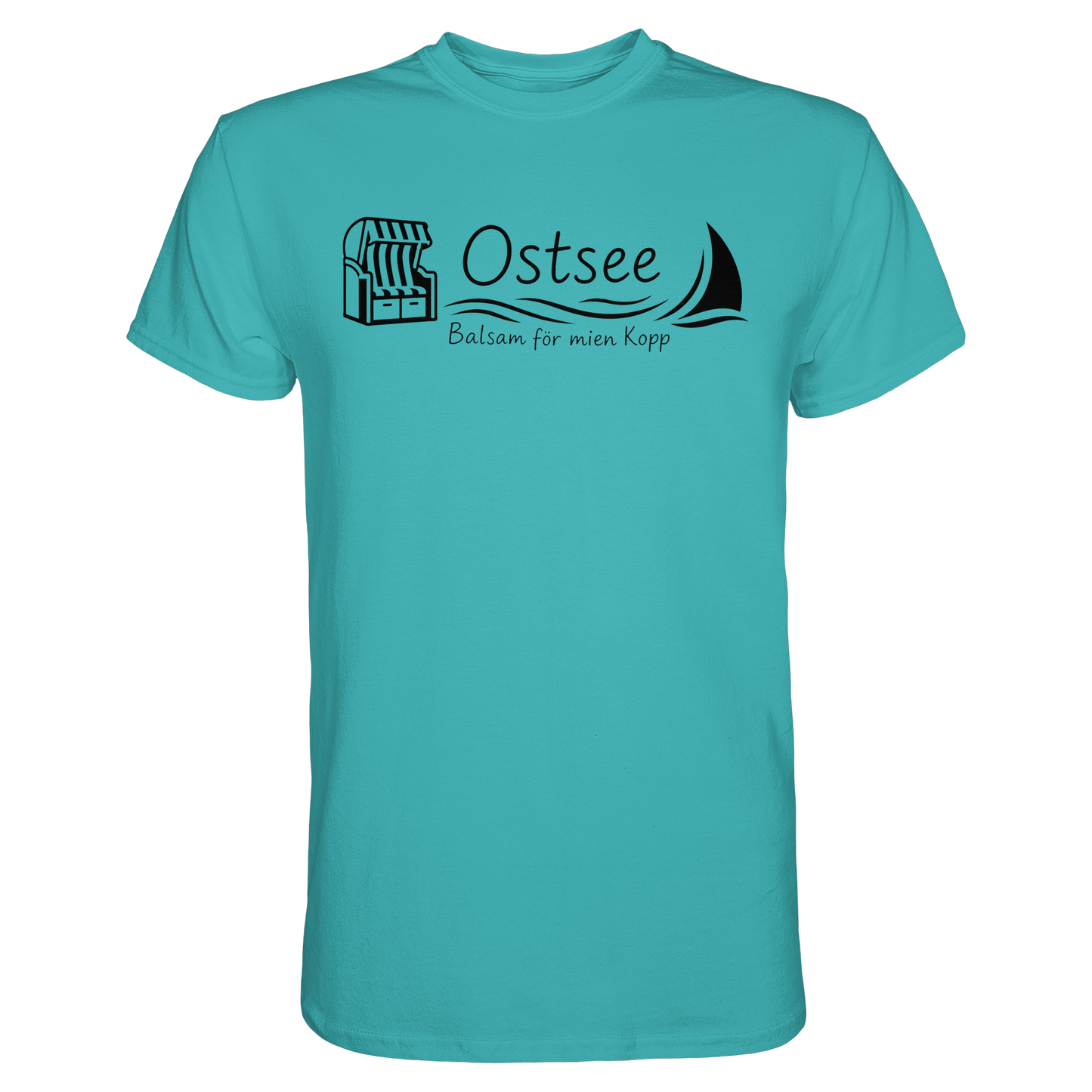 Ostsee – Balsam för mien Kopp - Unisex T-Shirt mit Print