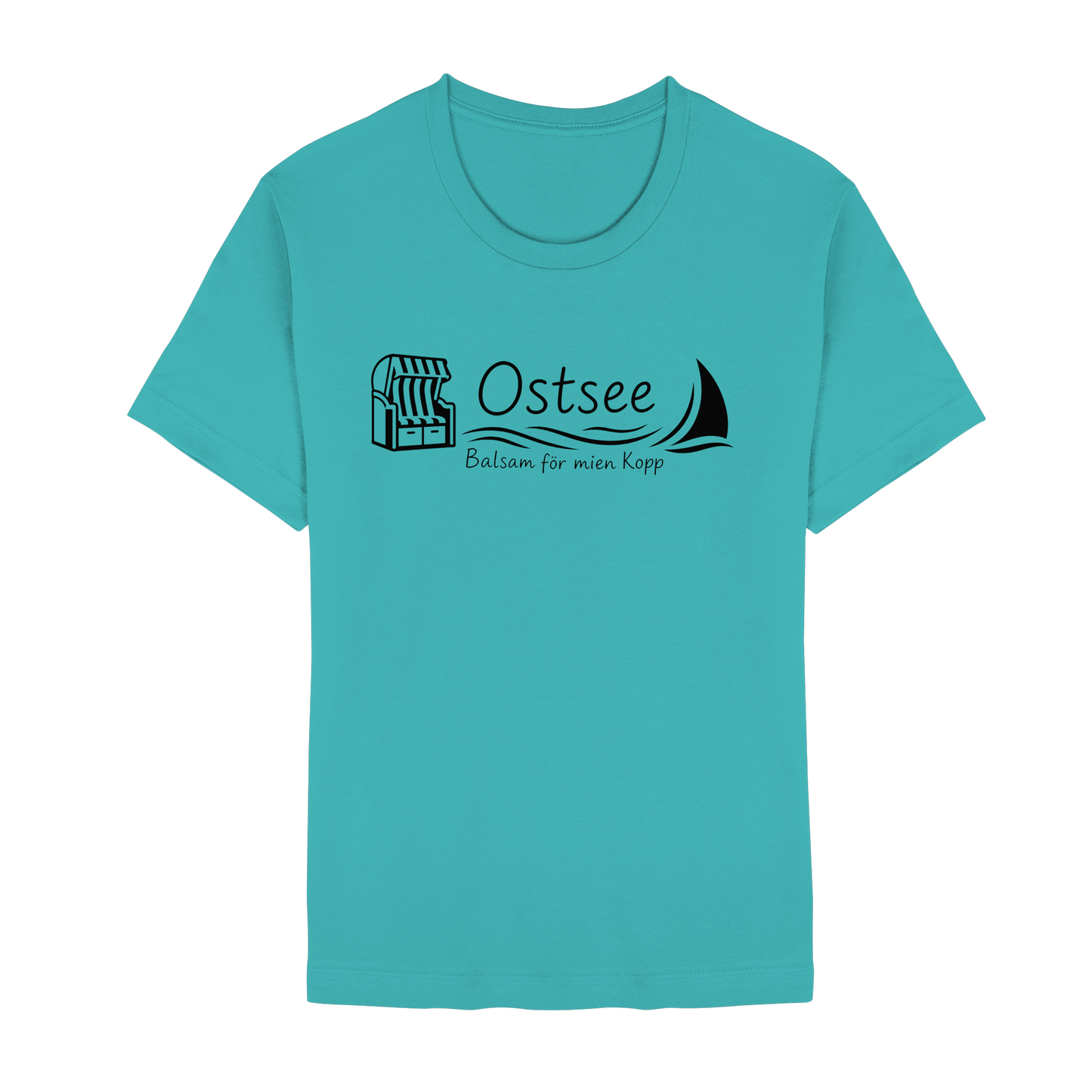 Ostsee – Balsam för mien Kopp - Unisex T-Shirt mit Print