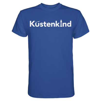 Küstenkind - maritimes T-Shirt aus Baumwolle. Wo kommst Du her ?