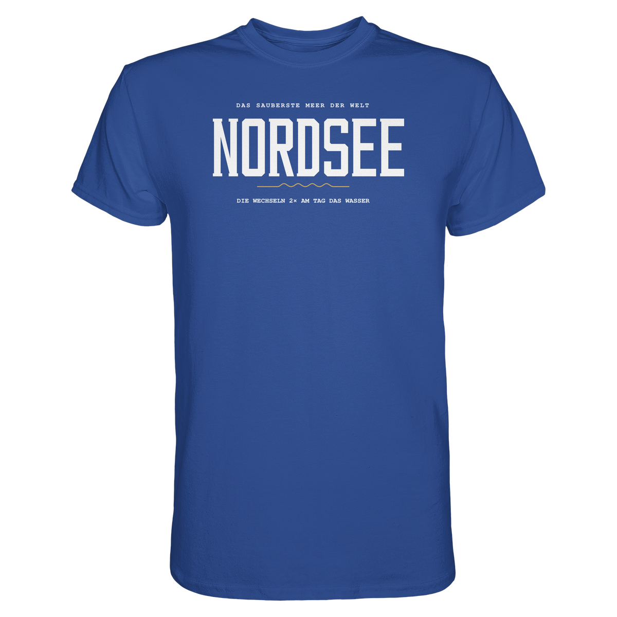 Nordsee – Damen T-Shirt mit Ebbe-und-Flut-Spruch