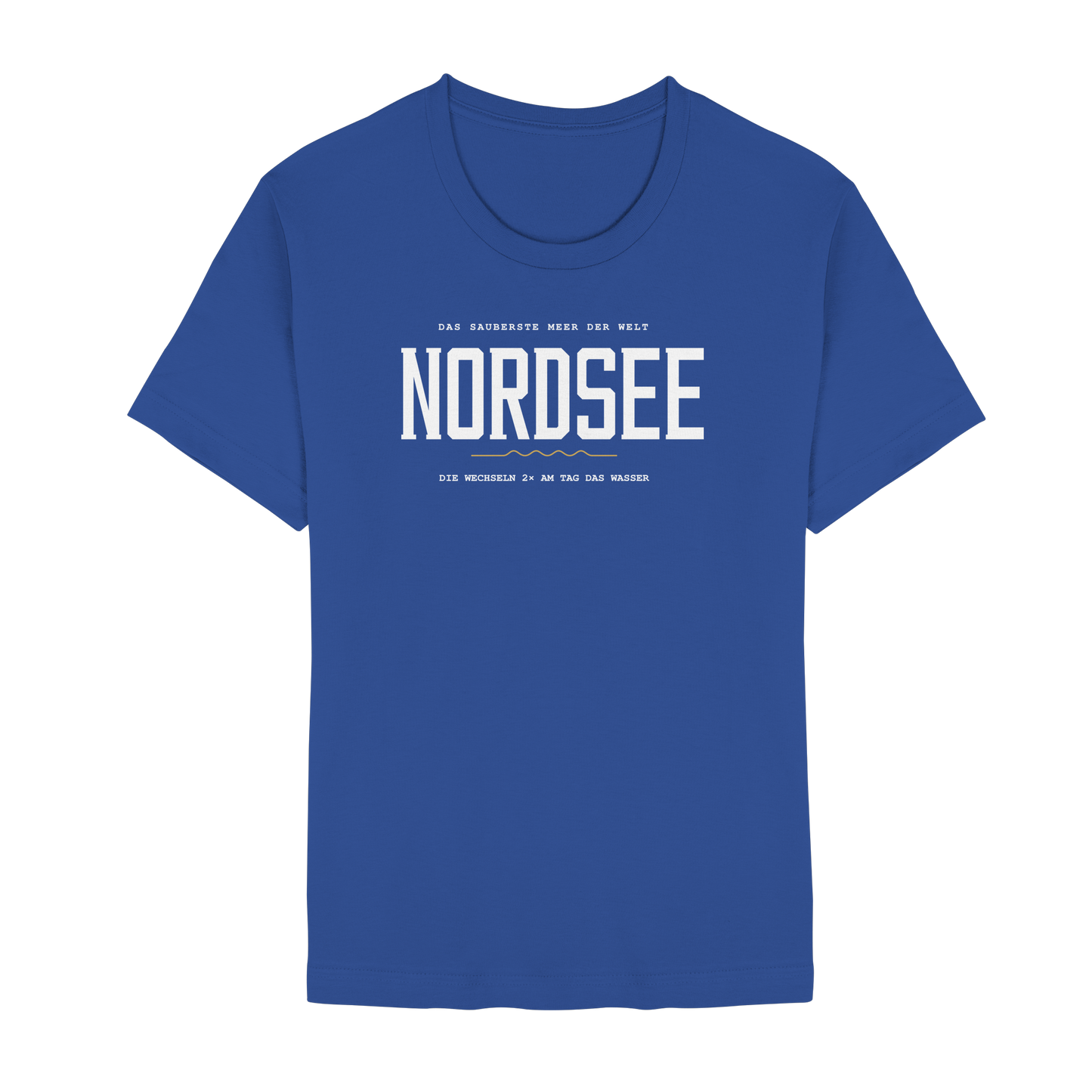 Nordsee – Damen T-Shirt mit Ebbe-und-Flut-Spruch