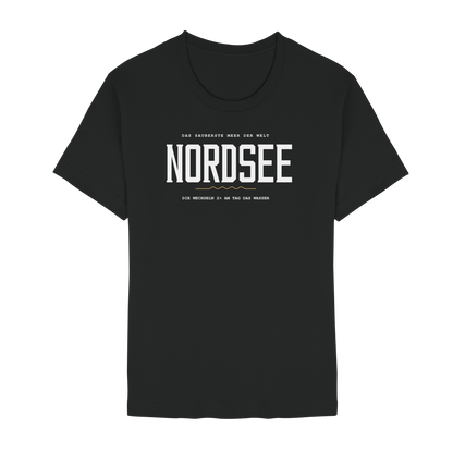 Nordsee – Damen T-Shirt mit Ebbe-und-Flut-Spruch