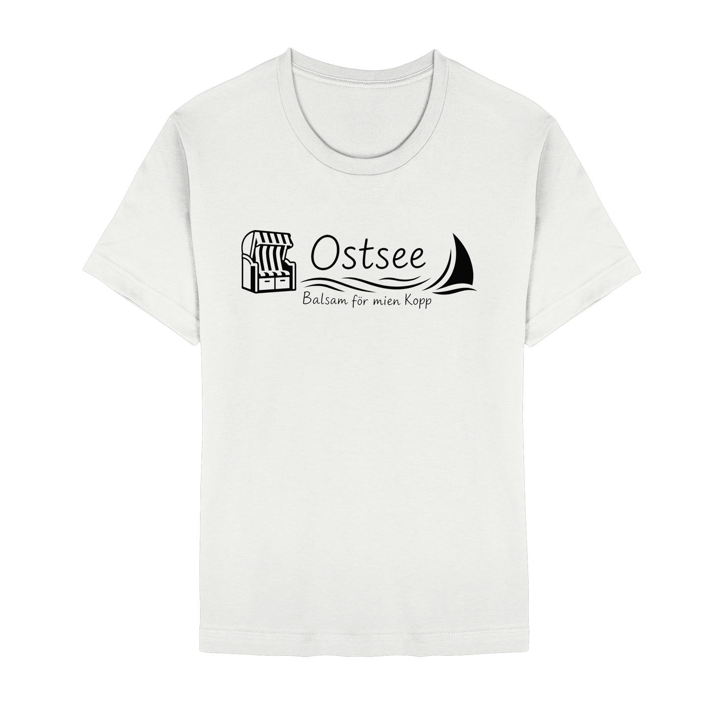 Ostsee – Balsam för mien Kopp - Unisex T-Shirt mit Print