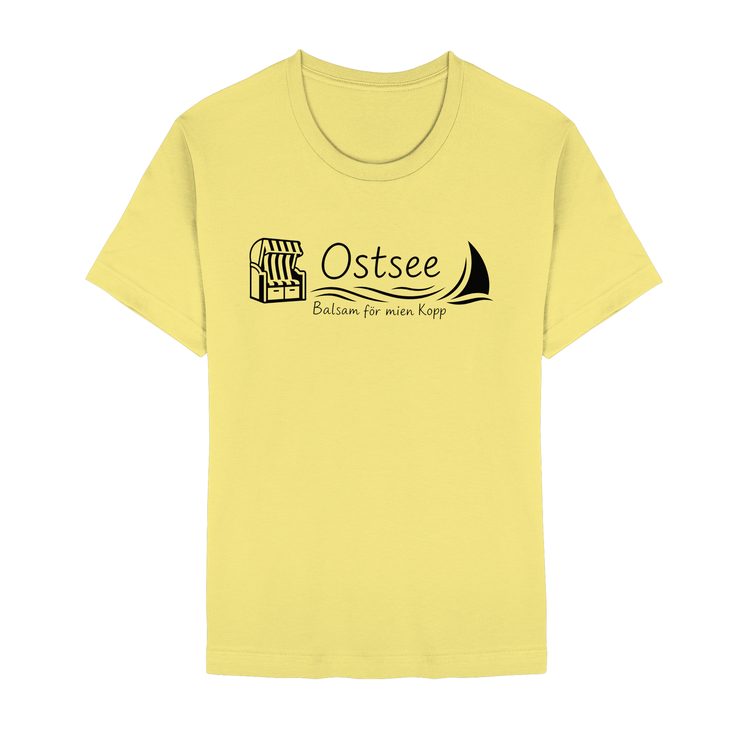 Ostsee – Balsam för mien Kopp - Unisex T-Shirt mit Print