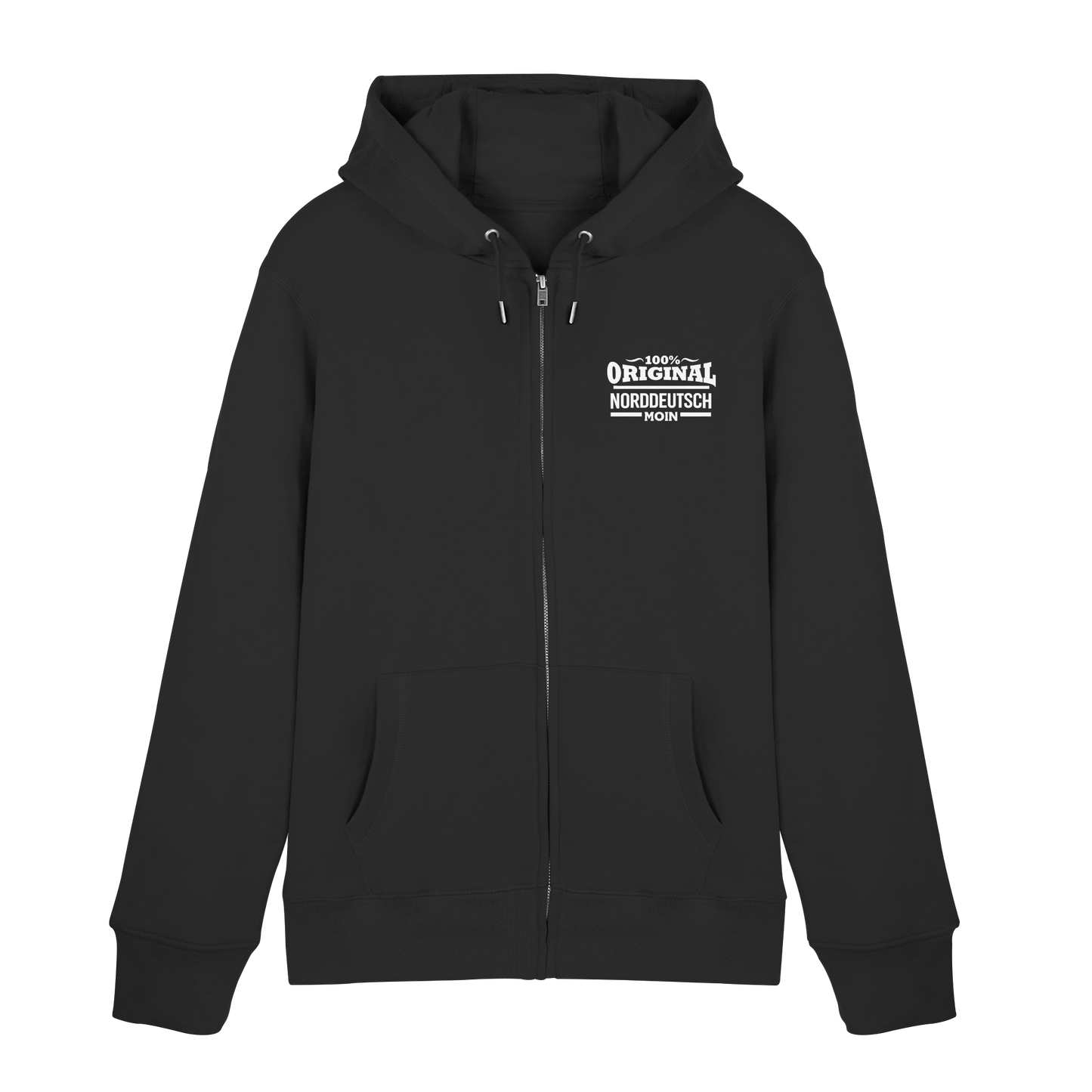 100% Original Norddeutsch – Zipper mit Reißverschluss für Küstenfans