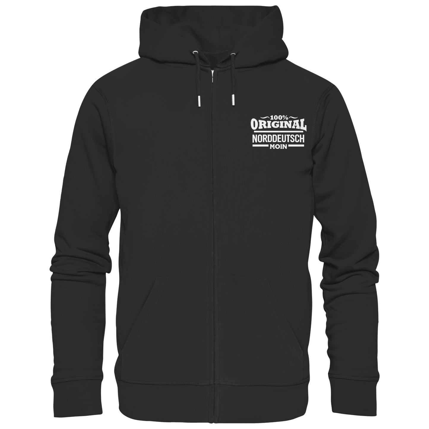 100% Original Norddeutsch – Zipper mit Reißverschluss für Küstenfans