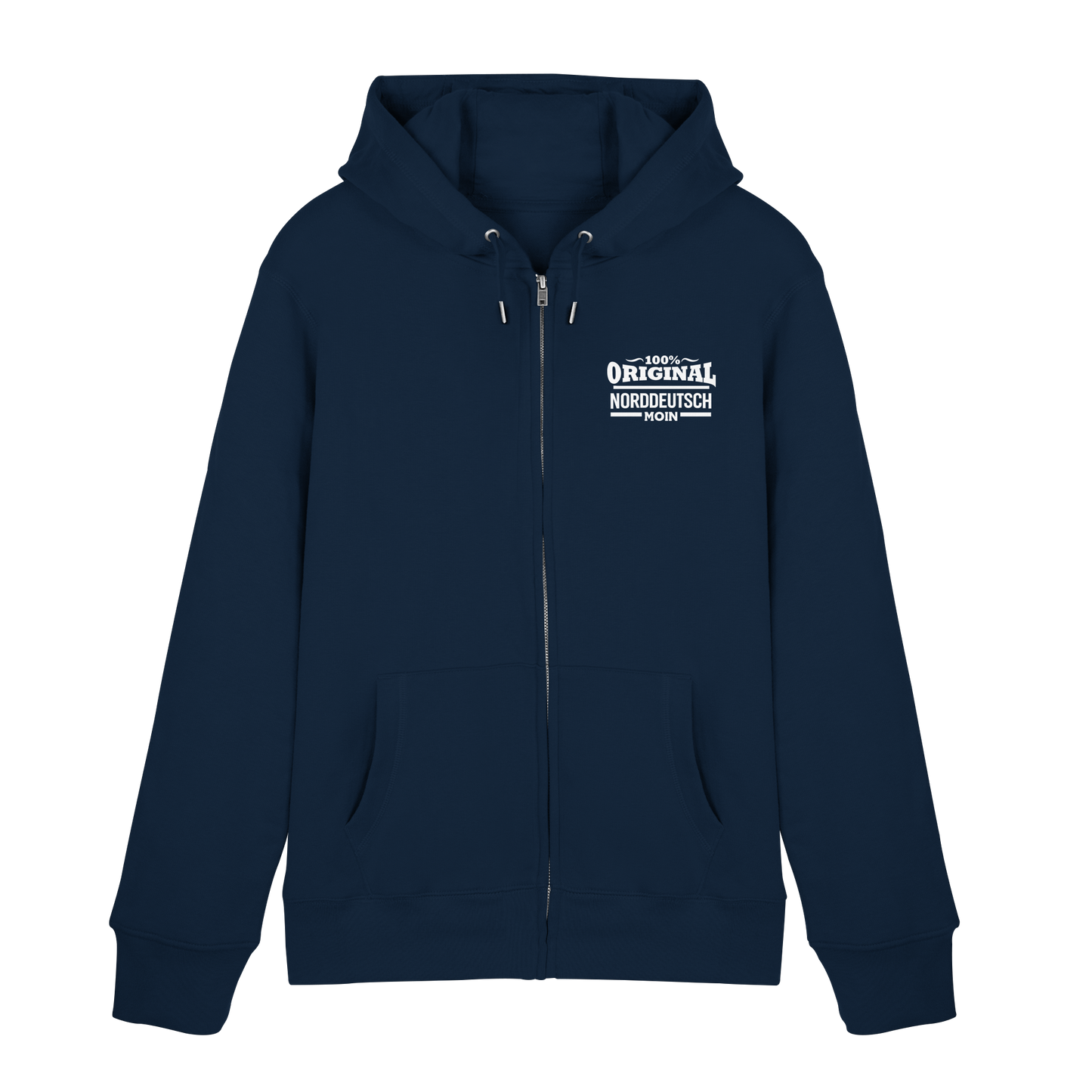 100% Original Norddeutsch – Zipper mit Reißverschluss für Küstenfans