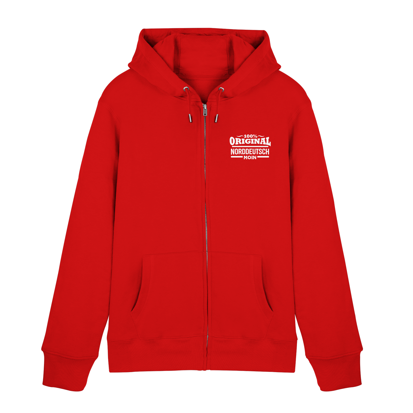 100% Original Norddeutsch – Zipper mit Reißverschluss für Küstenfans